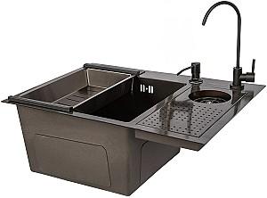 Chiuveta de bucatarie Art Flame Elba DB 6045 Black