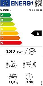 Masina de uscat rufe Whirlpool WPE12XWBSEE
