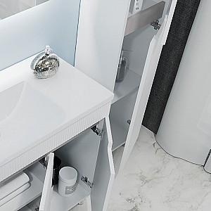 Dulap penal Bayro Positano Alb Universal