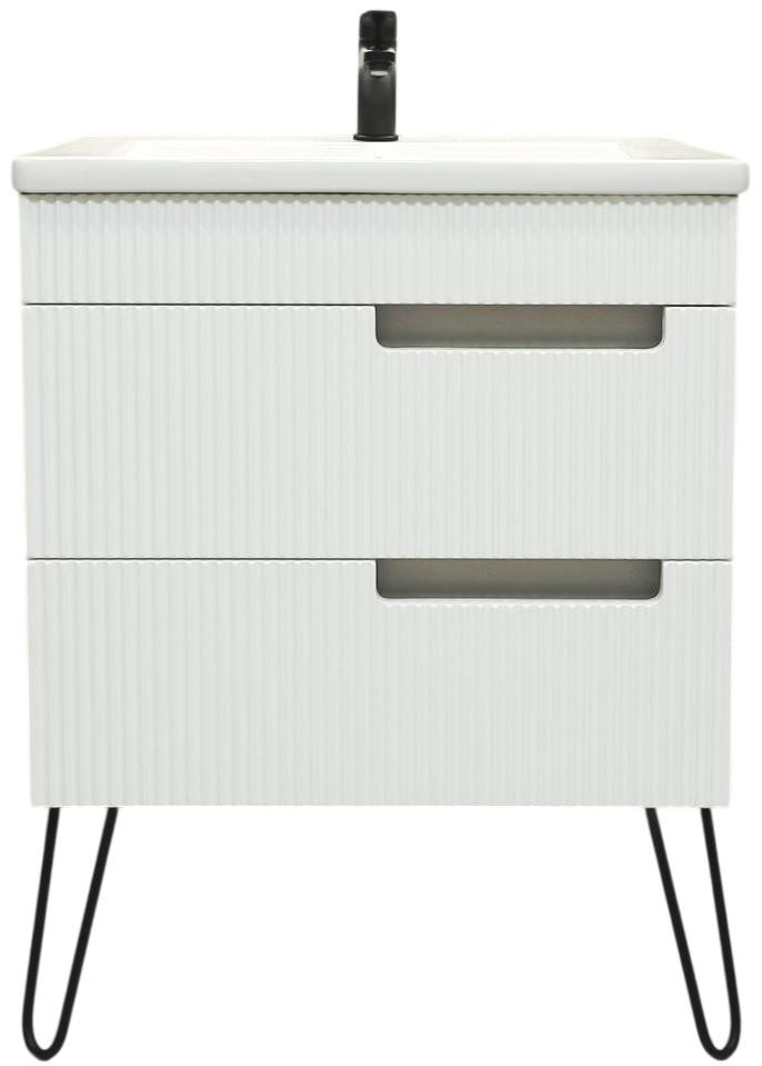 Dulap sub lavoar Bayro Positano 700 Alb Universal