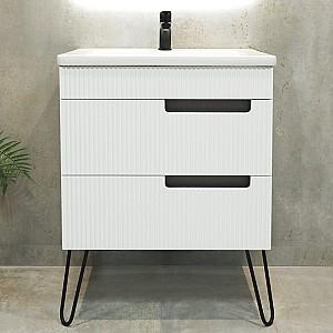 Dulap sub lavoar Bayro Positano 700 Alb Universal