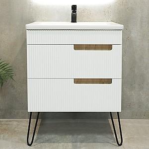 Dulap sub lavoar Bayro Positano 700 Alb Universal