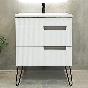 Dulap sub lavoar Bayro Positano 700 Alb Universal