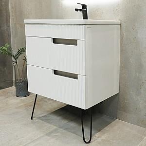 Dulap sub lavoar Bayro Positano 700 Alb Universal