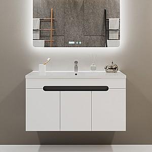 Dulap sub lavoar Bayro Etna Duo Argo 1000 Alb