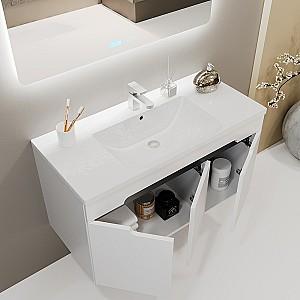 Dulap sub lavoar Bayro Etna Duo Argo 1000 Alb