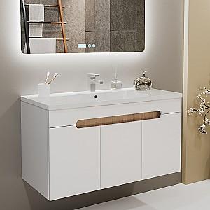 Dulap sub lavoar Bayro Etna Duo Argo 1000 Alb