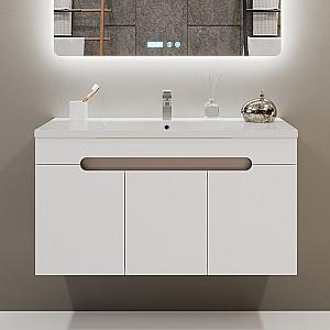 Dulap sub lavoar Bayro Etna Duo Argo 1000 Alb