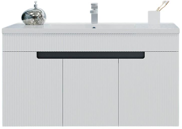 Dulap sub lavoar Bayro Positano Duo Argo 1000 Alb (123972)