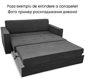 Canapea V-Toms Prestij 3D P3R1 (1.6x0.95 m) Gri Deschis