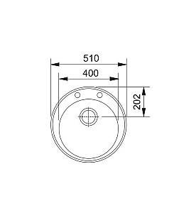 Chiuveta de bucatarie Franke ROG 610 (114.0660.002)