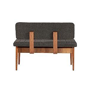 Set de masa si scaune Trendy Vina Nuc (Maro)/Antracit (Gri)