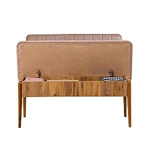 Set de masa si scaune Trendy Vina Pinul Atlantic (Maro)/Piatra