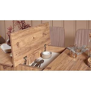 Set de masa si scaune Trendy Vina Pinul Atlantic (Maro)/Piatra
