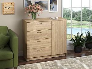 Comoda Pehotin K-4+1 Stejar Sonoma