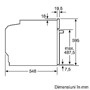 Cuptor electric incorporabil Bosch HBG7741B1