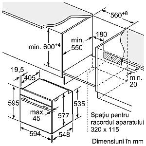 Cuptor electric incorporabil Bosch HBG7741B1