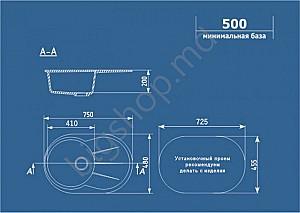 Chiuveta de bucatarie ULGRAN U-503 Beige