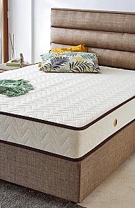 Saltea Trendy Visco Exclusive 140x190 Alb/Maro