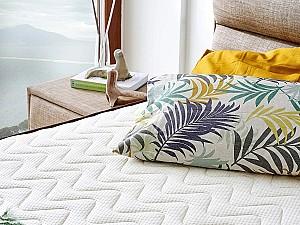 Saltea Trendy Visco Exclusive 140x190 Alb/Maro