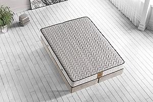 Saltea Trendy Visco Exclusive 160x200 Alb/Maro