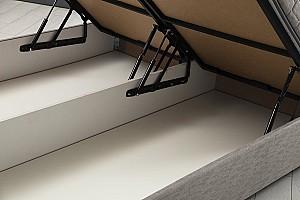 Pat Trendy Set Motya 150x200 Gri deschis (Cu saltea)