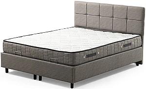 Pat Trendy Set Vitalia 150x200 Gri deschis (Cu saltea)