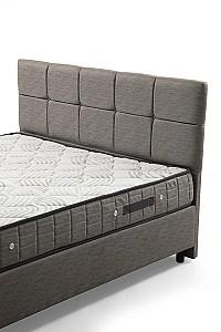 Pat Trendy Set Vitalia 150x200 Gri deschis (Cu saltea)
