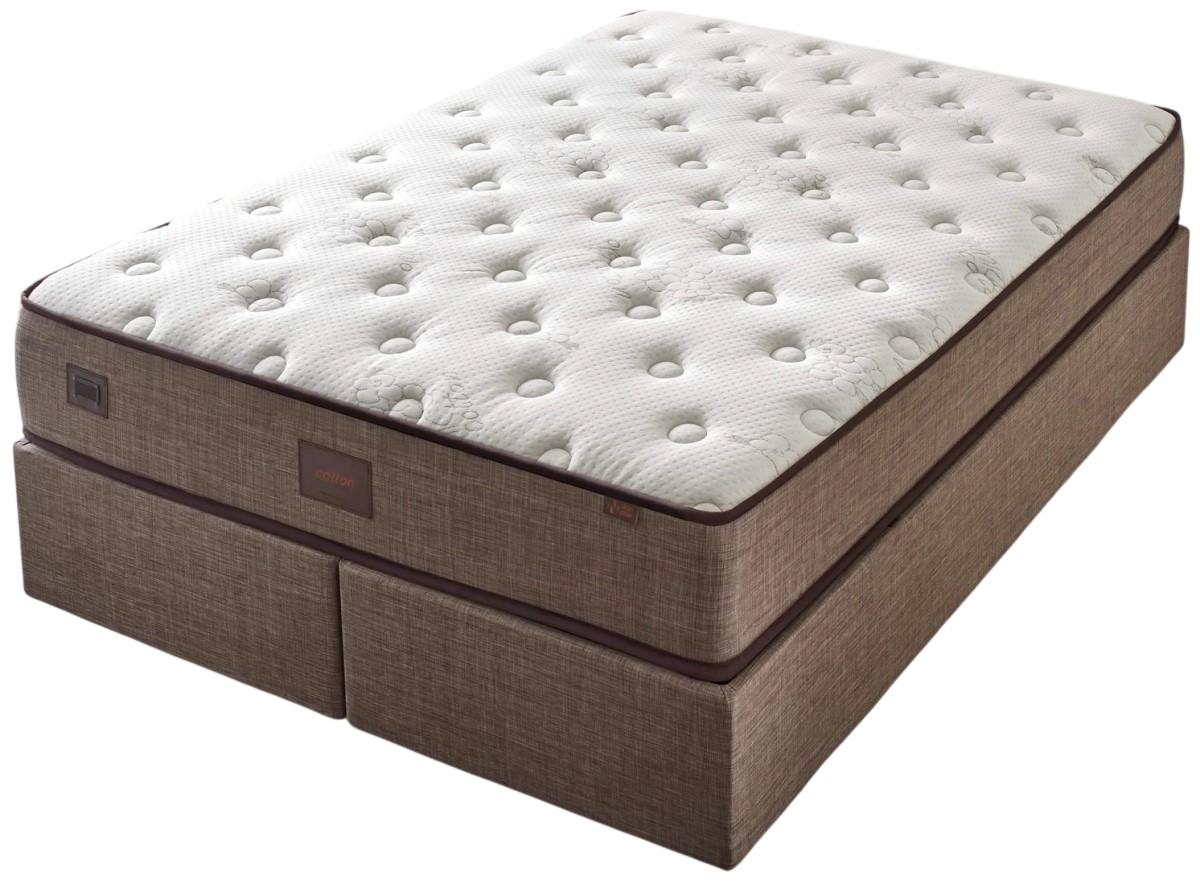 Saltea Trendy Cotton 160x200 Alb/Bej/Maro