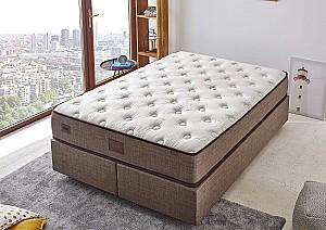 Saltea Trendy Cotton 160x200 Alb/Bej/Maro