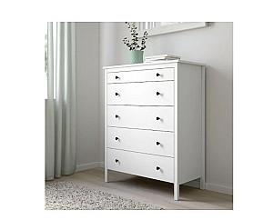 Comoda IKEA Koppang whit  90×114 cm (5 sertare)