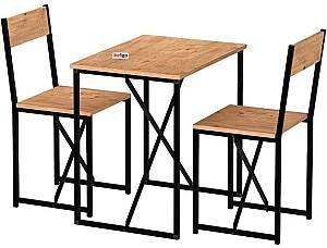 Set de masa si scaune Bofigo 34-03-02 Pine