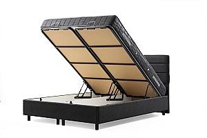 Pat Trendy Set Motya 150x200 Antracit (Gri) (Cu saltea)