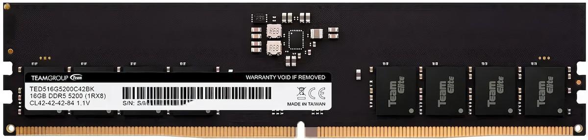 Memorie operativa RAM Team Group Elite 16GB DDR5-5600MHz (TED516G5600C4601)