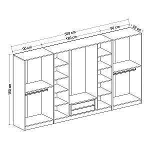 Dulap Trendy Kale 5037 Alb