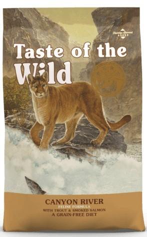 Hrana uscata pentru pisici Taste of the Wild CAT CANYON RIVER FELIN Trout & Salmon 2 kg