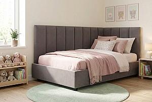 Pat copii Aurus Luna (dreapta) 90x200 + Saltea Salt Confort Clasic 90x200