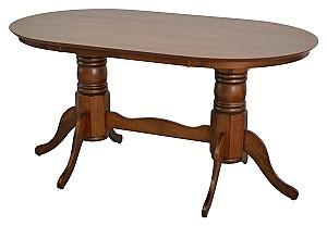 Set de masa si scaune Evelin HV-24V Burnish + 6 scaune DEPPA R (Burnish, F-789 Brown)