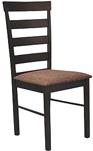 Set de masa si scaune Evelin HV-31N Chocolate + 4 scaune Gloria Chocolate / F-789 Brown