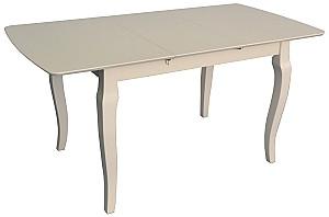 Set de masa si scaune Evelin HV-29V Light Cream + 6 scaune Deppa R Light Cream / NV-1WP (Bej)