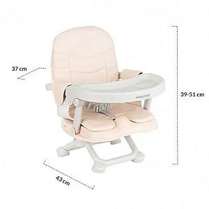 Scaun reglabil pe inaltime de masa Kikka Boo Pappo Pink