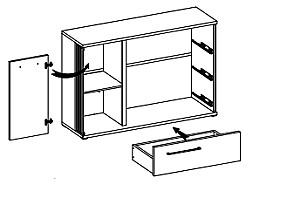 Comoda Fadome Molto ML12 Artisan/Black
