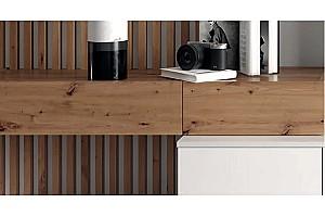 Living Gerbor Rebeca Plus Stejar Artizan / Nyphea Alba