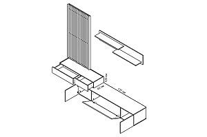 Living Gerbor Rebeca Plus Stejar Artizan / Nyphea Alba