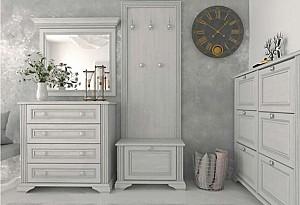 Oglindă Yasen White 90 Pin Argintiu