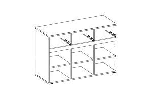 Comoda Fadome Davos D12
