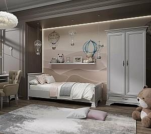 Pat copii Yasen Kentuki LOZ90х200 Alb