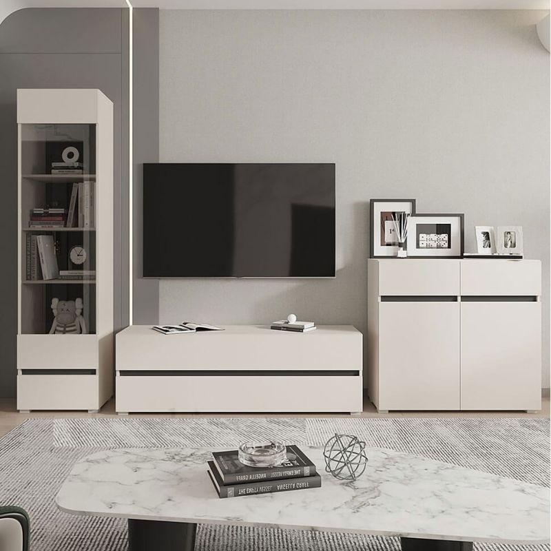 Living Yasen London 3 m Caşmir (Bej) / Antracit