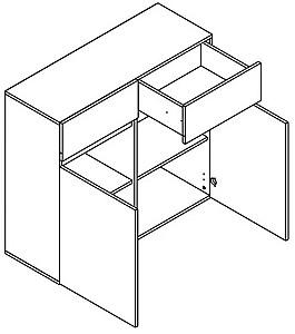 Living Yasen London 3 m Caşmir (Bej) / Antracit