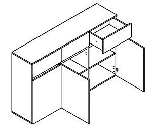Living Yasen London 3.5 m Caşmir (Bej) / Antracit
